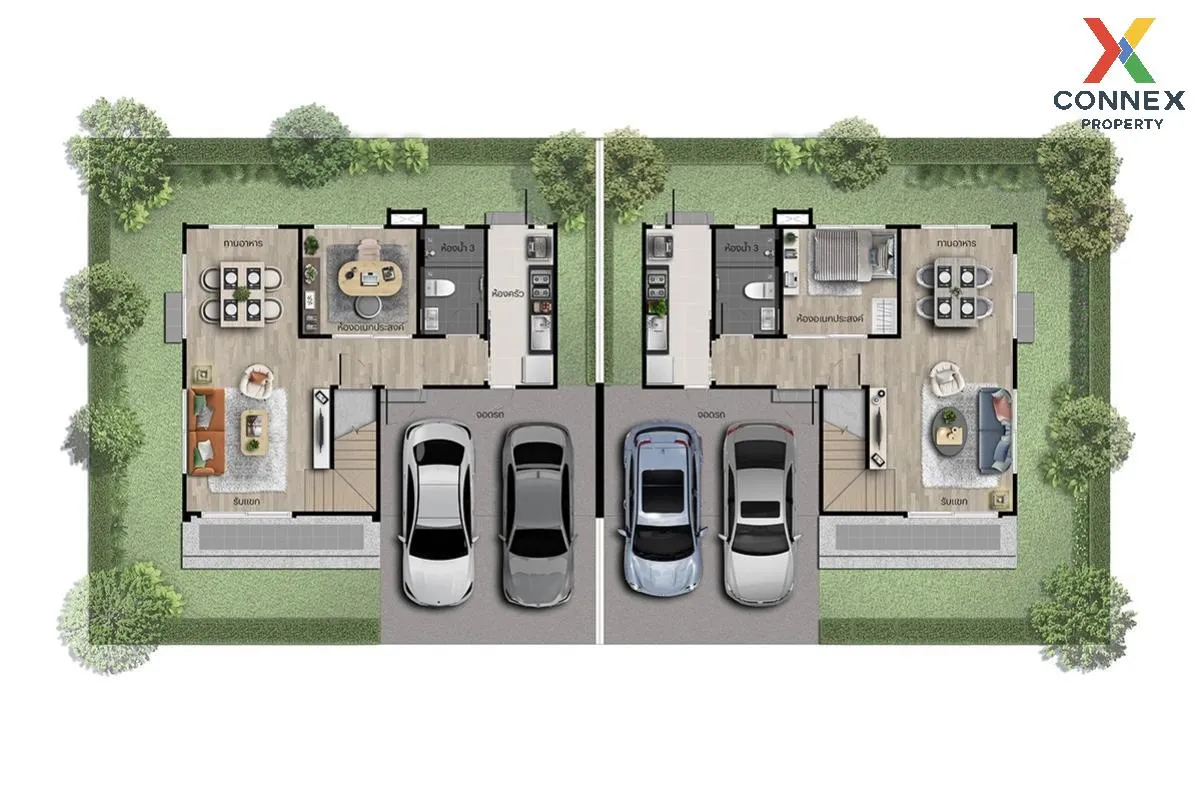 ขายบ้าน  อณาสิริ รัตนาธิเบศร์ MRT-บางพลู บางรักพัฒนา บางบัวทอง นน 2