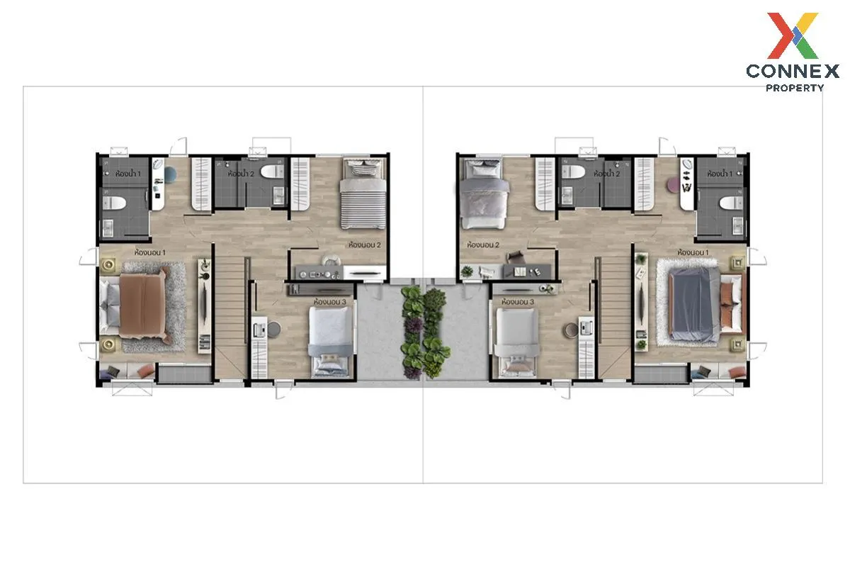 ขายบ้าน  อณาสิริ รัตนาธิเบศร์ MRT-บางพลู บางรักพัฒนา บางบัวทอง นน 3