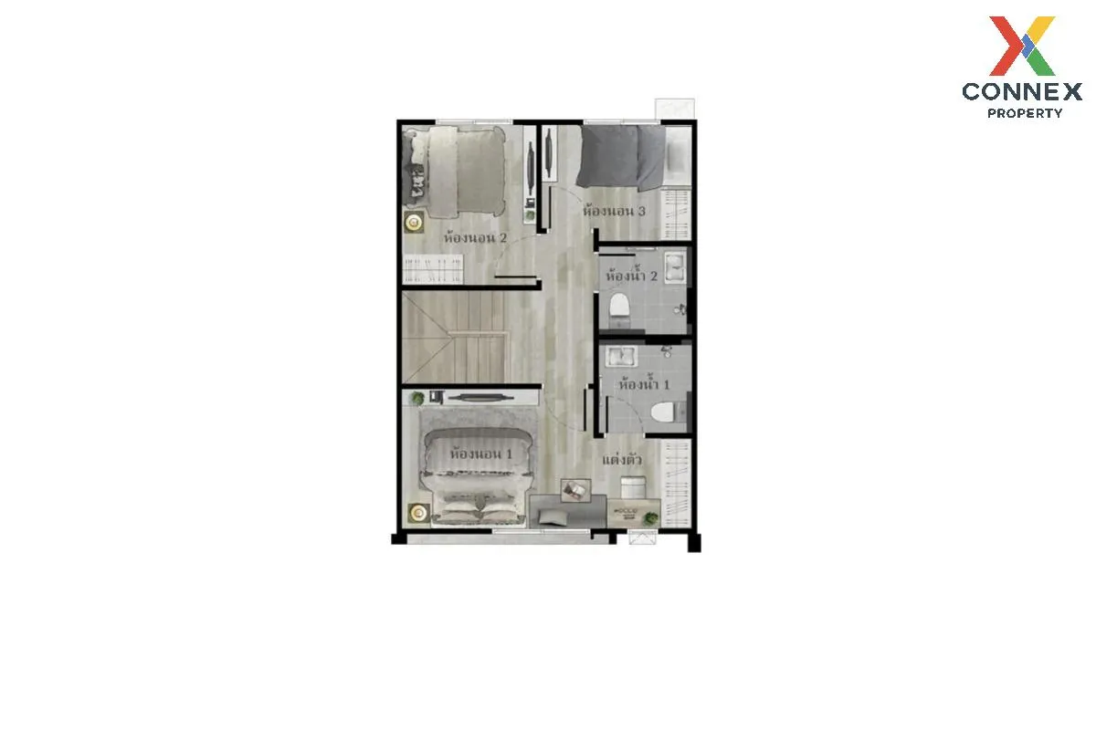 ขายทาวน์เฮ้าส์/ทาวน์โฮม  อณาสิริ บางนา บางบ่อ บางบ่อ สมุทรปราการ  3