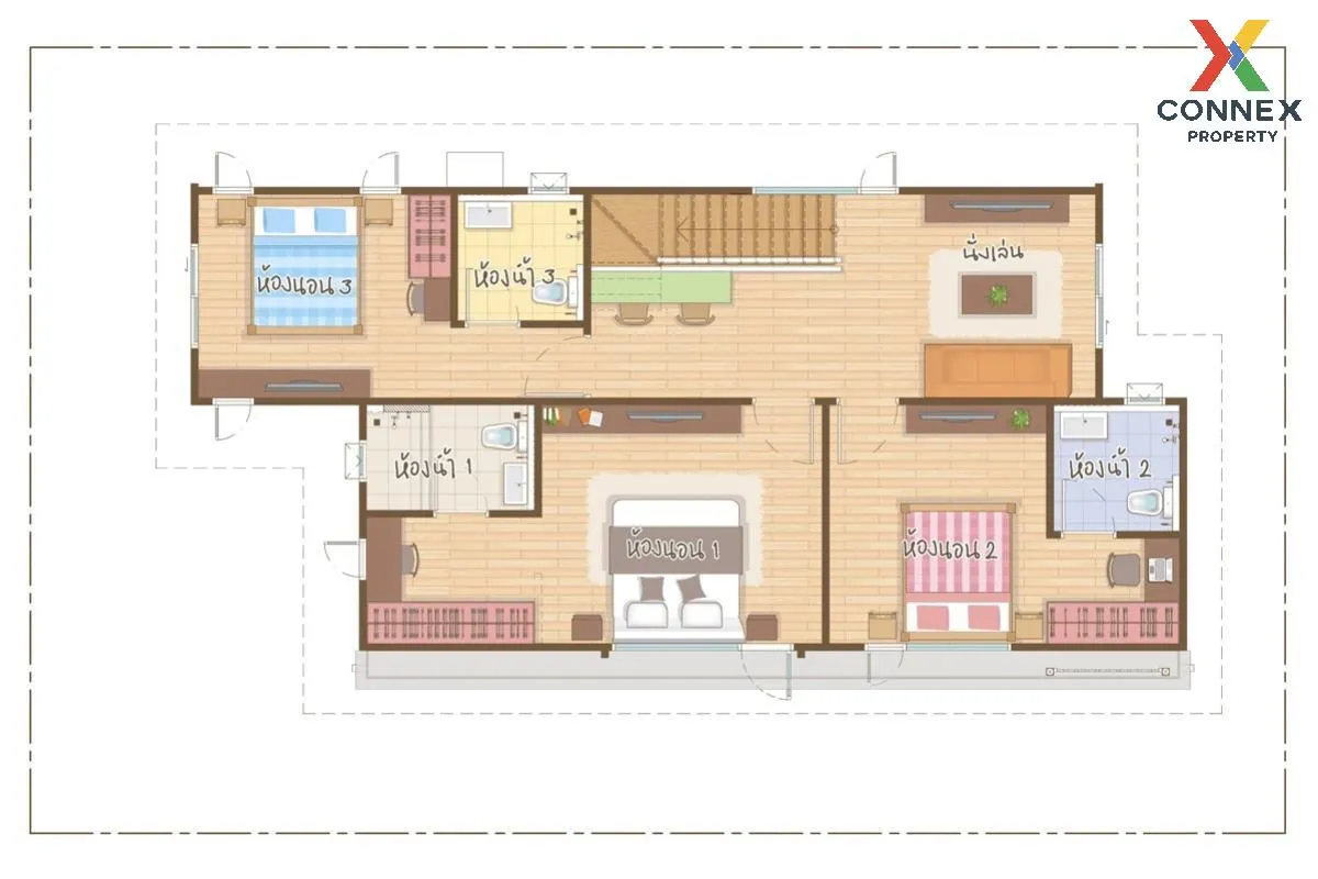 ขายบ้าน  อณาสิริ ติวานนท์ - ศรีสมาน บางขะแยง เมืองปทุมธานี ปทุมธา 3