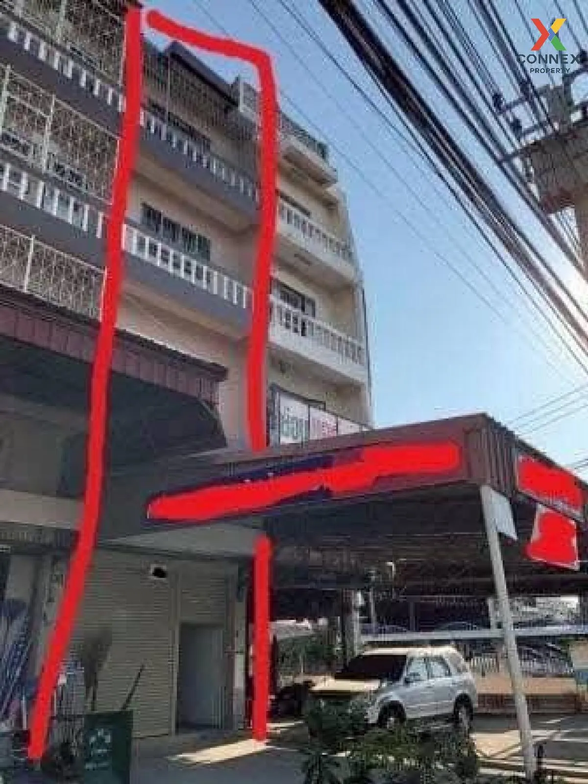 For Rent 4-storey commercial building on the main road, Ramkhamha 1