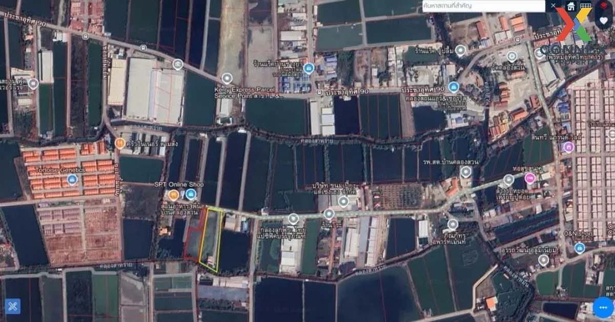 ขายที่ดิน ย่านประชาอุทิศ​ 90 หน้ากว้าง บ้านคลองสวน พระสมุทรเจดีย์ 2