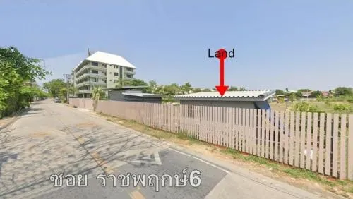 ขายที่ดิน ย่านราชพฤกษ์ หน้ากว้าง บางจาก เขต ภาษีเจริญ กรุงเทพ CX-137205