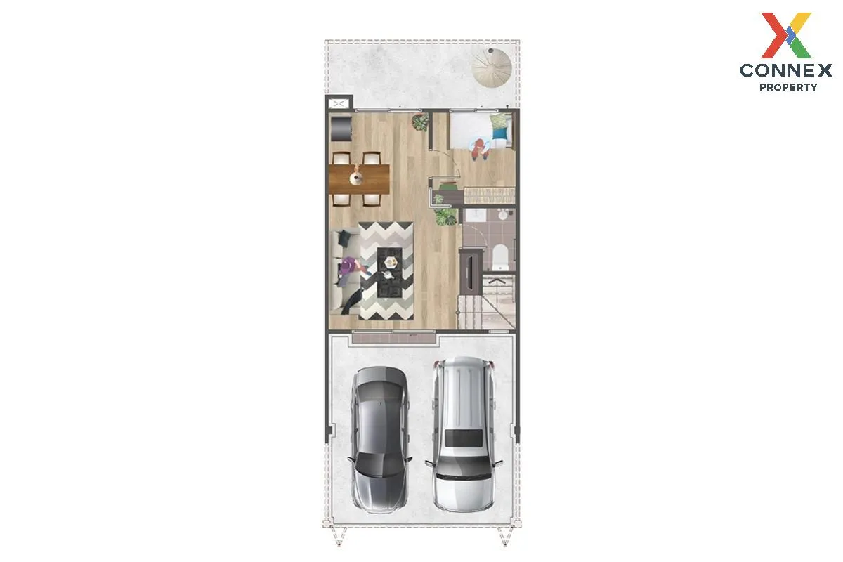 ขายทาวน์เฮ้าส์/ทาวน์โฮม  สิริ เพลส พุทธบูชา 39 บางมด เขต ทุ่งครุ  2