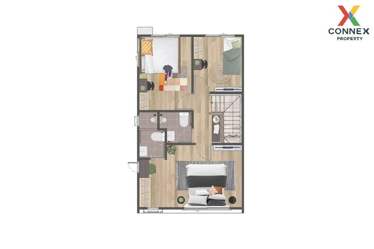 ขายทาวน์เฮ้าส์/ทาวน์โฮม  สิริ เพลส พุทธบูชา 39 บางมด เขต ทุ่งครุ  3