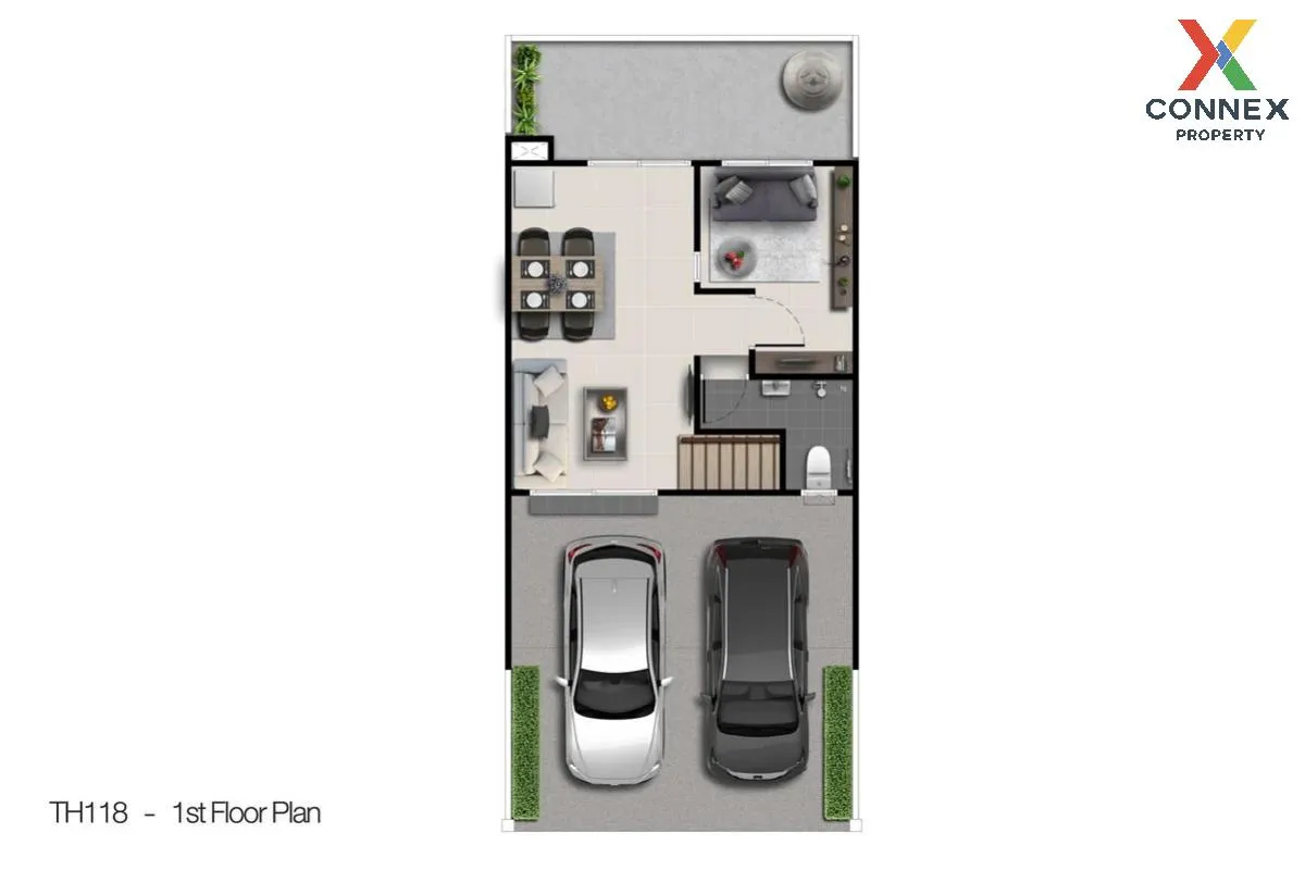 ขายทาวน์เฮ้าส์/ทาวน์โฮม  สิริ เพลส ประชาอุทิศ 90 บ้านคลองสวน พระส 2