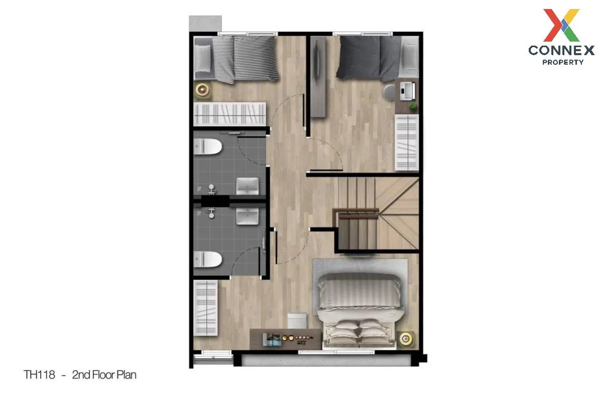 ขายทาวน์เฮ้าส์/ทาวน์โฮม  สิริ เพลส ประชาอุทิศ 90 บ้านคลองสวน พระส 3