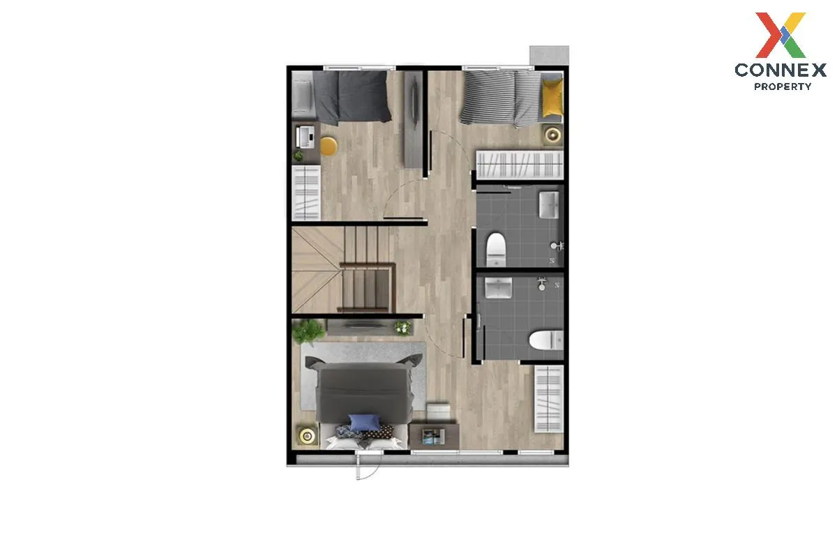 ขายทาวน์เฮ้าส์/ทาวน์โฮม  สิริ เพลส ประชาอุทิศ 75 ทุ่งครุ เขต ทุ่ง 3