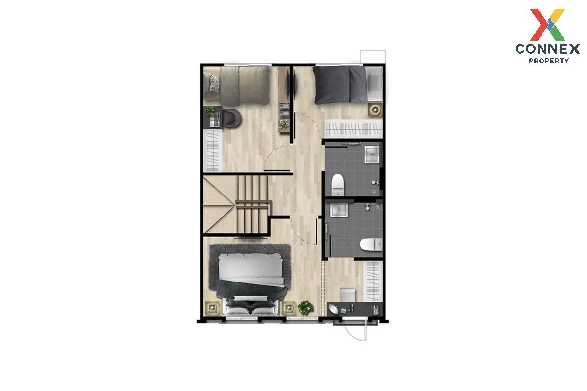 ขายทาวน์เฮ้าส์/ทาวน์โฮม  สิริ เพลส บางนา - สุวรรณภูมิ ศีรษะจรเข้น 3