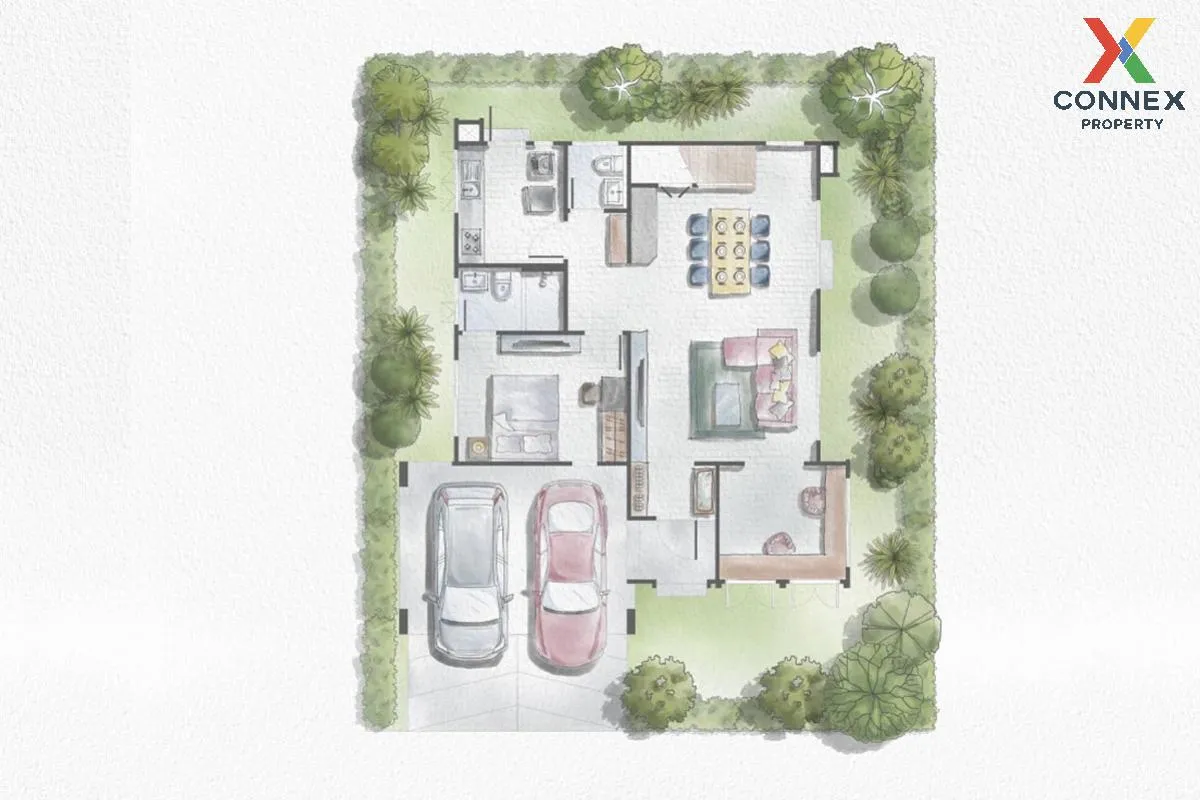 ขายบ้าน  สราญสิริ ราชพฤกษ์ 346 บางเดื่อ เขต ปทุมวัน ปทุมธานี CX-1 2