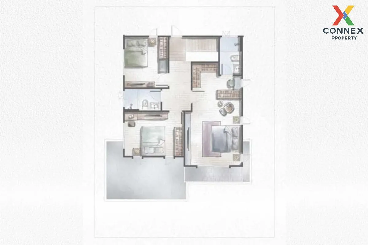 ขายบ้าน  สราญสิริ ราชพฤกษ์ 346 บางเดื่อ เขต ปทุมวัน ปทุมธานี CX-1 3