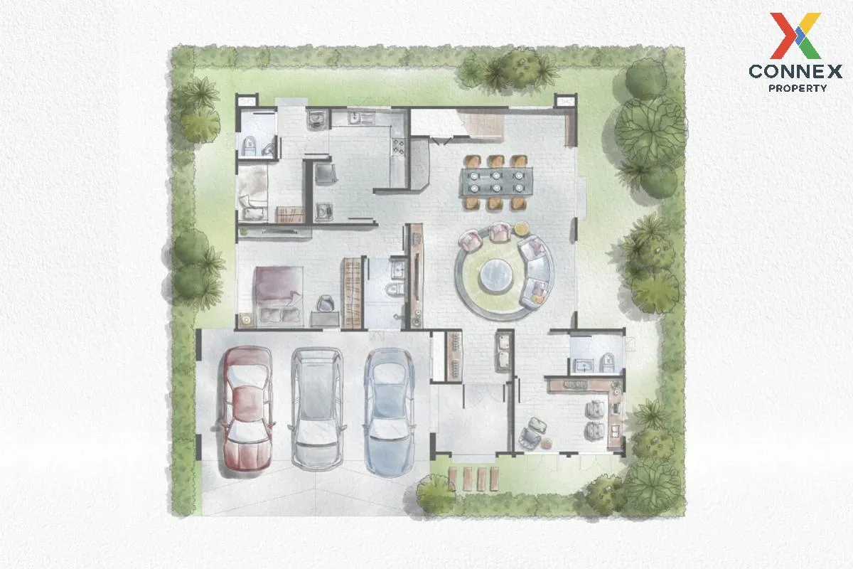 ขายบ้าน  สราญสิริ ราชพฤกษ์ 346 บางเดื่อ เขต ปทุมวัน ปทุมธานี CX-1 2