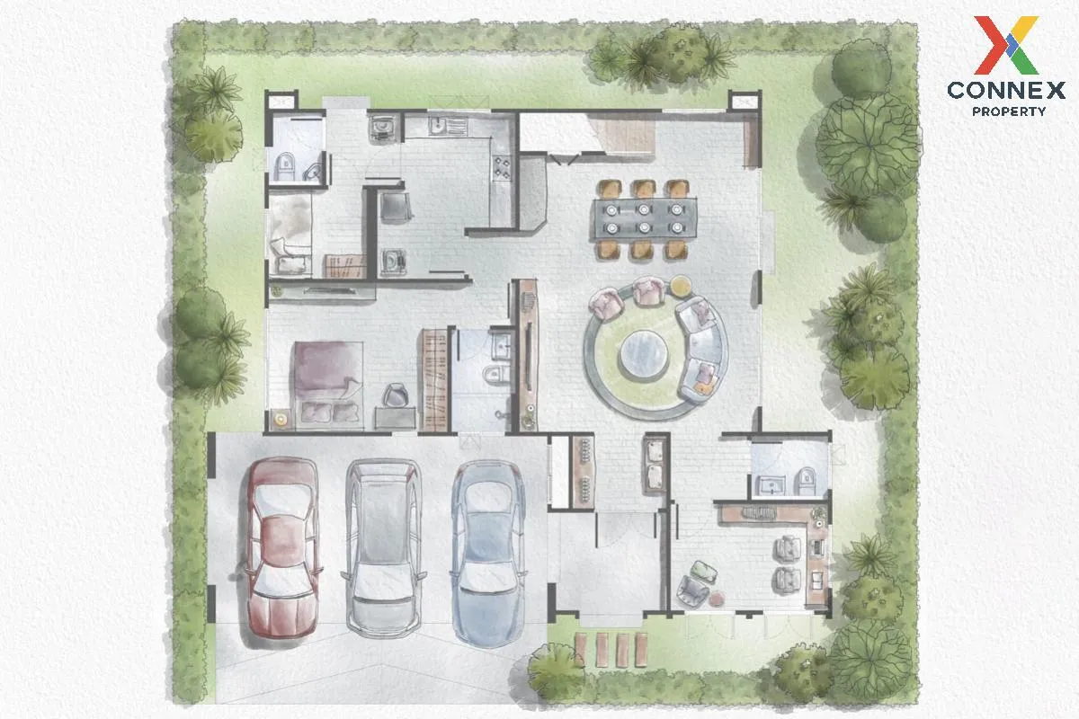 For Sale House , Saransiri Ratchapruek - 345 , MRT-Sri Rat , Khlo 2