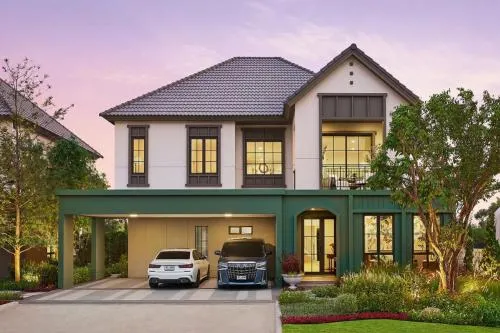 ขายบ้าน  สราญสิริ ราชพฤกษ์ - 345 MRT-ศรีรัช (สายสีชมพู) คลองข่อย ปากเกร็ด นนทบุรี CX-137281