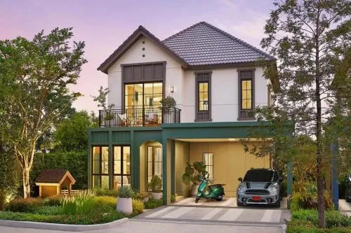 ขายบ้าน  สราญสิริ ราชพฤกษ์ - 345 MRT-ศรีรัช (สายสีชมพู) คลองข่อย ปากเกร็ด นนทบุรี CX-137282