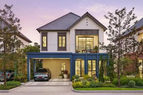 ขายบ้าน  สราญสิริ ราชพฤกษ์ - 345 MRT-ศรีรัช (สายสีชมพู) คลองข่อย ปากเกร็ด นนทบุรี CX-137283