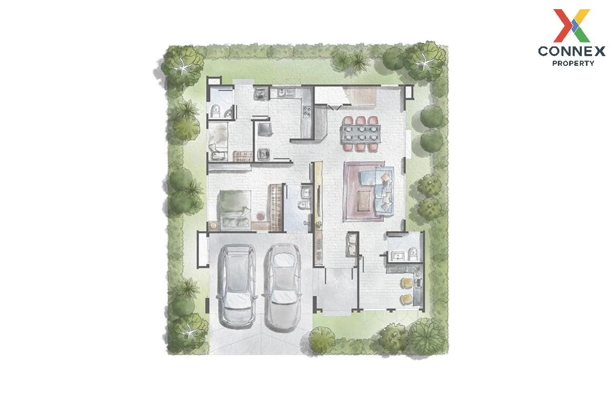 ขายบ้าน  สราญสิริ รังสิต 2 บ้านกลาง เขต ปทุมวัน ปทุมธานี CX-13728 2