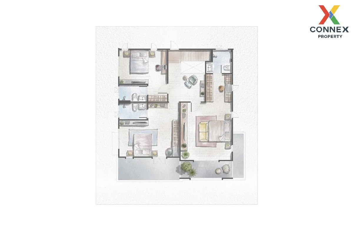 ขายบ้าน  สราญสิริ รังสิต 2 บ้านกลาง เขต ปทุมวัน ปทุมธานี CX-13728 3