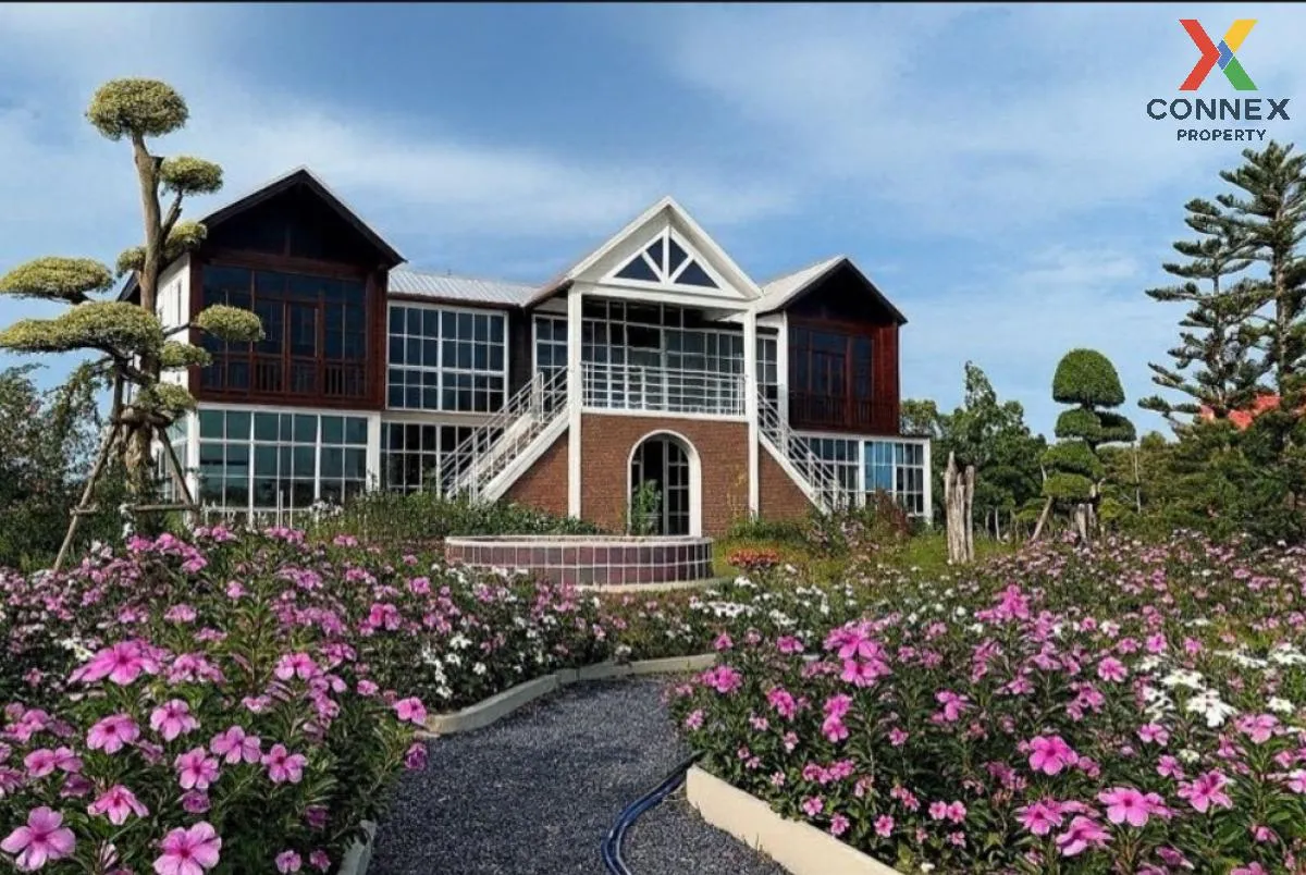 ขายบ้านสไตล์ยุโรป วิวธรรมชาติ พื้นที่กว้าง 4 ไร่  อ.บางเลน  นครปฐ 2