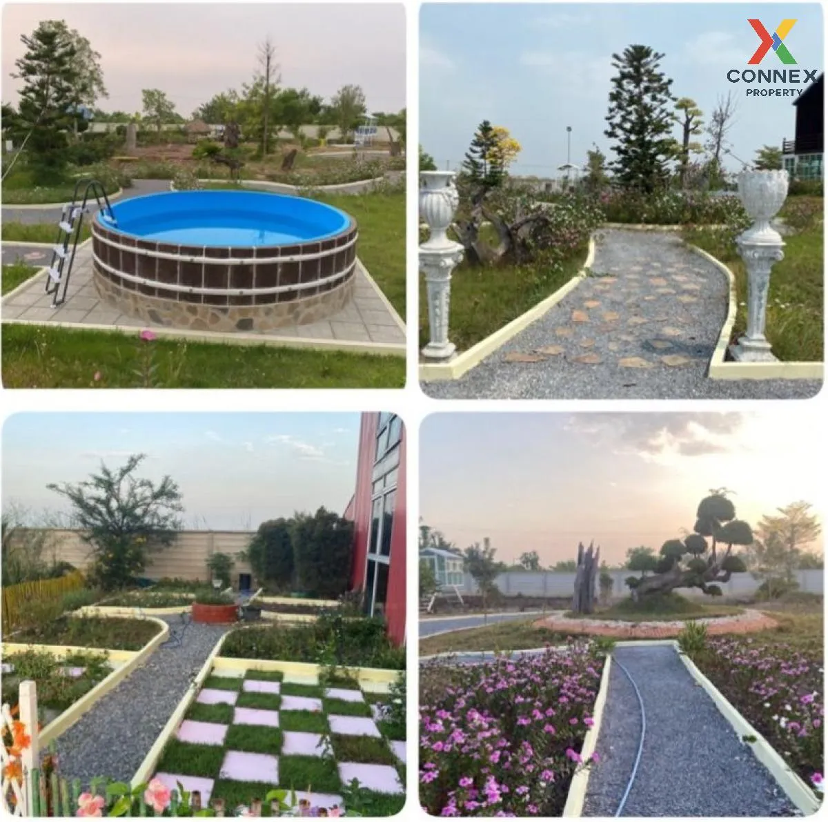 ขายบ้านสไตล์ยุโรป วิวธรรมชาติ พื้นที่กว้าง 4 ไร่  อ.บางเลน  นครปฐ