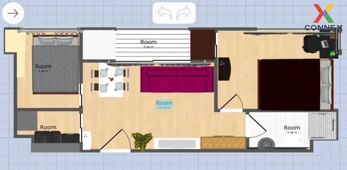 ขายคอนโด  ไอดีโอ โมบิ สาทร BTS-กรุงธนบุรี บางลำภูล่าง เขต คลองสาน