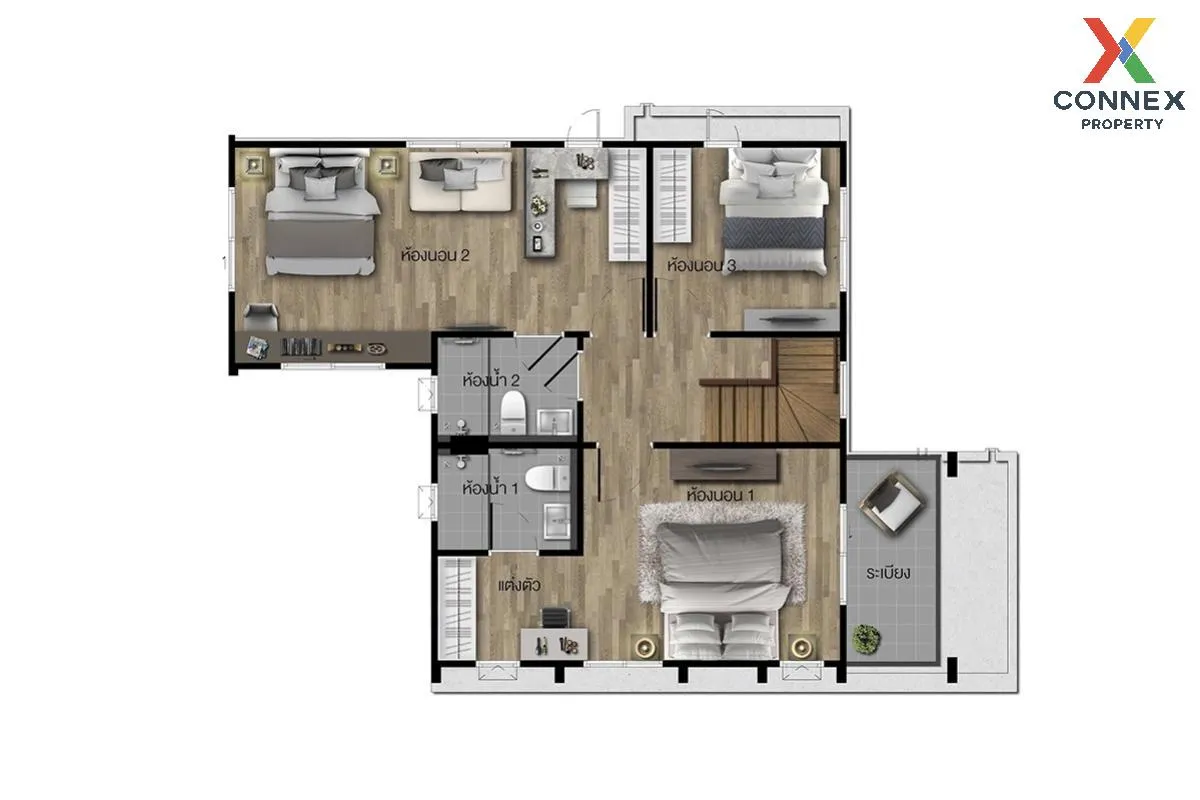 ขายบ้าน  คณาสิริ บางนา บางบ่อ บางบ่อ สมุทรปราการ CX-137372 3