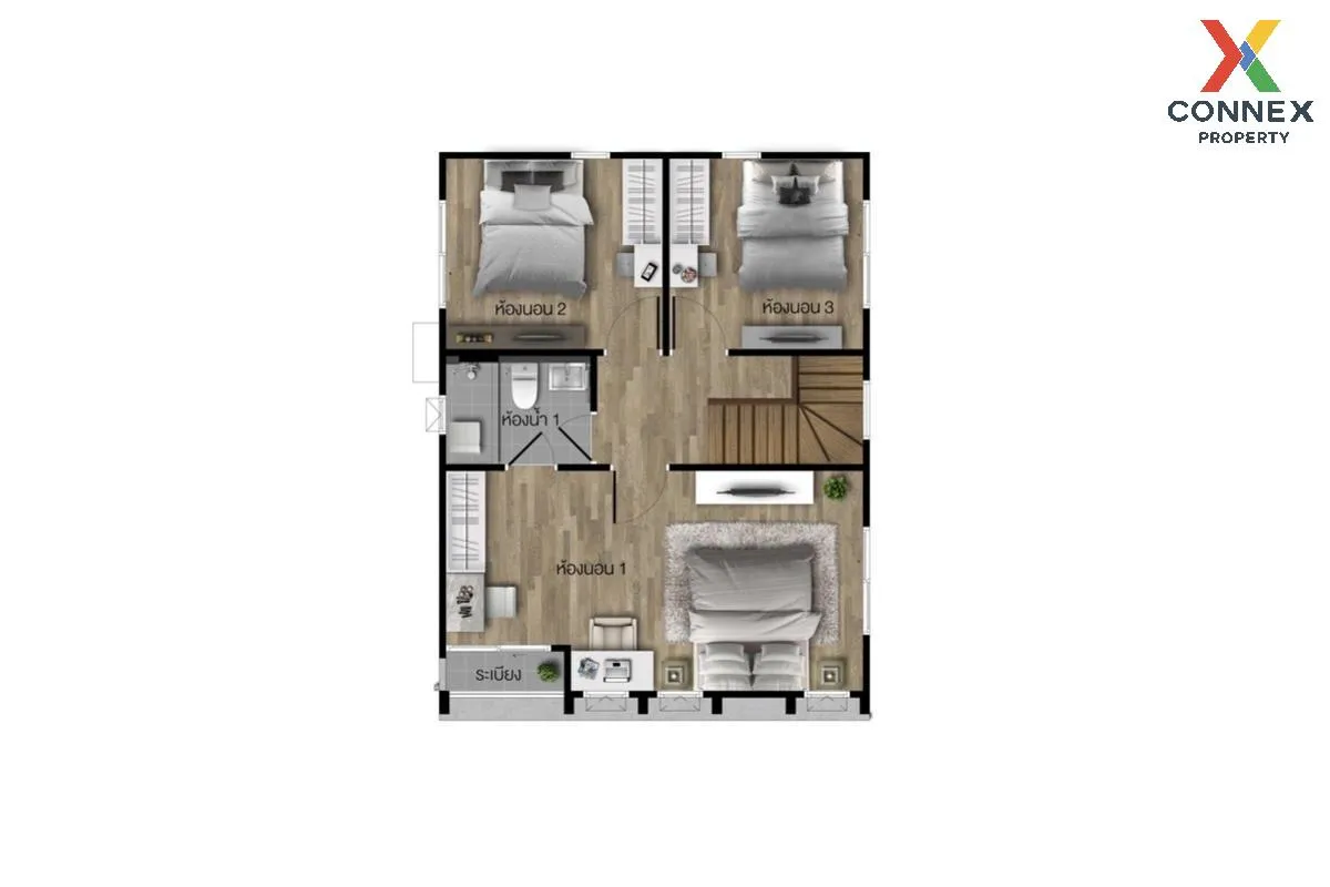 ขายบ้าน  คณาสิริ บางนา บางบ่อ บางบ่อ สมุทรปราการ CX-137377 3