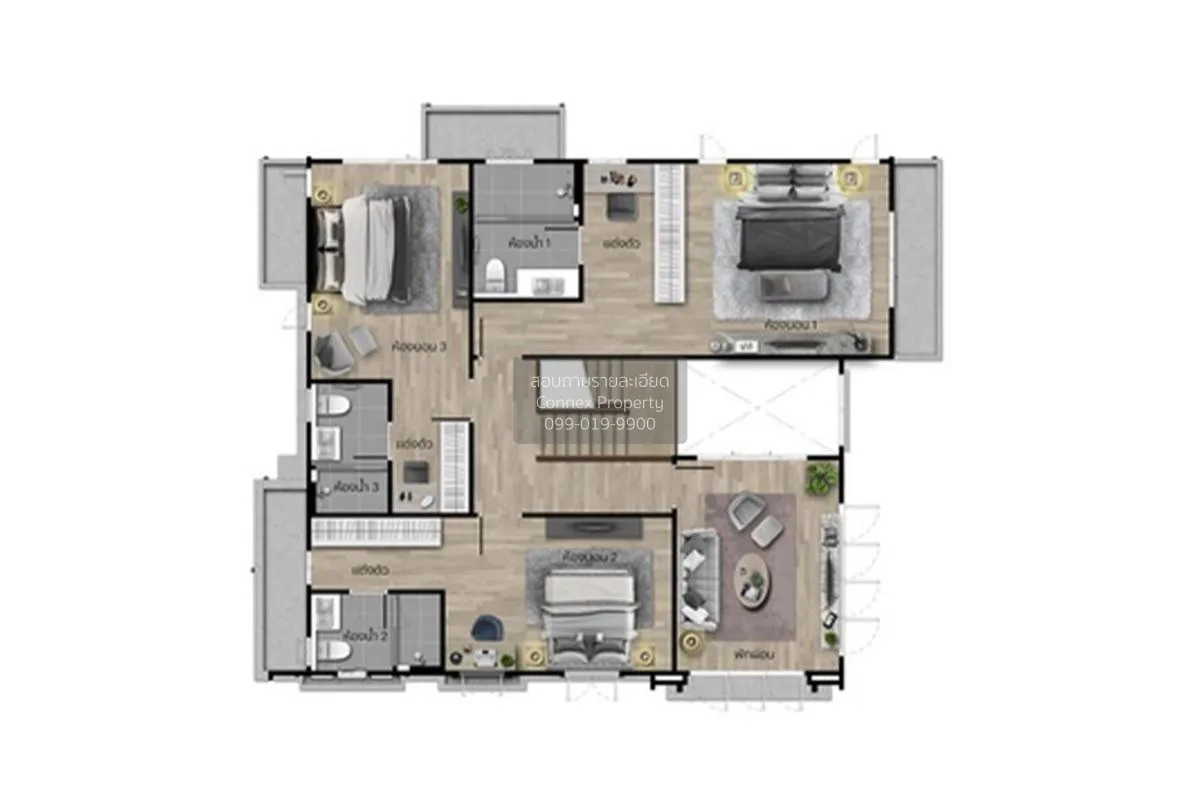 ขายบ้าน  บุราสิริ จตุโชติ ออเงิน เขต สายไหม กรุงเทพ CX-137388 3