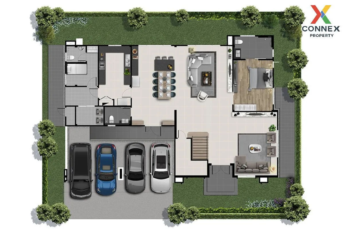 ขายบ้าน  เดอะ ซิตี้ ปิ่นเกล้า - พรานนก บางระมาด เขต ตลิ่งชัน กรุง 2