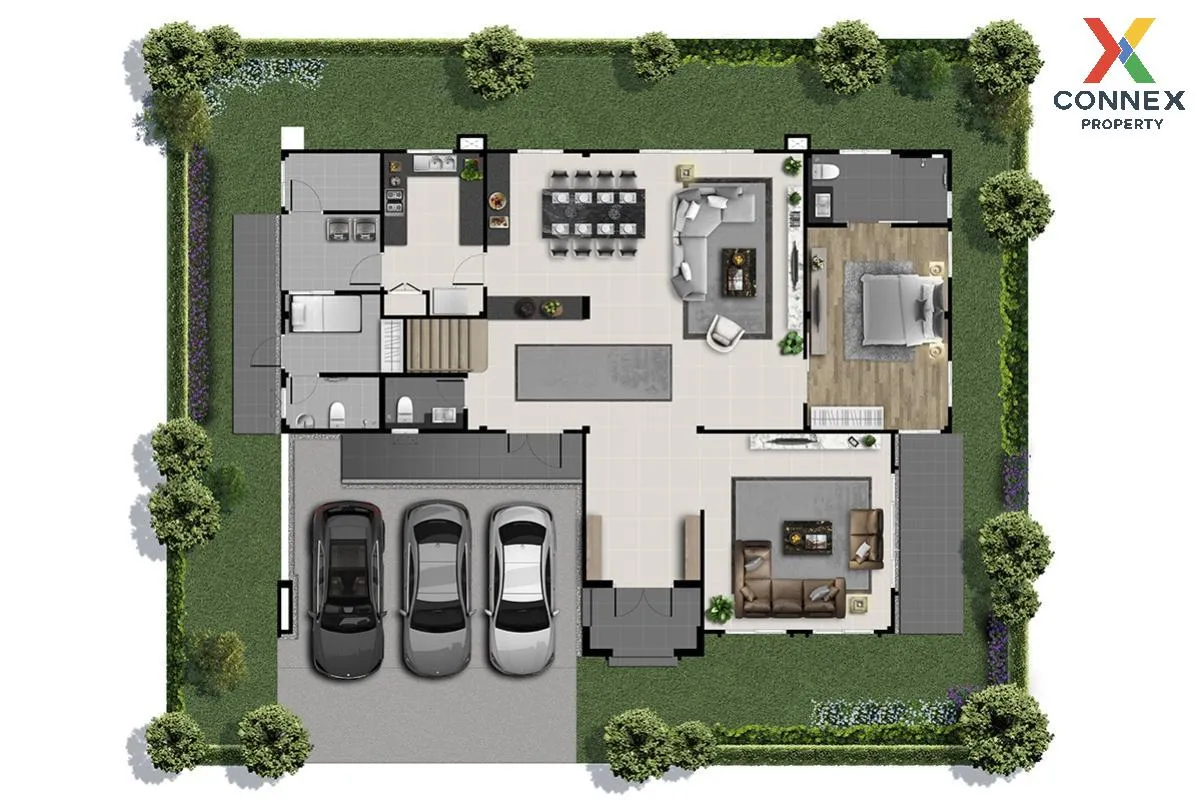 ขายบ้าน  เดอะ ซิตี้ ปิ่นเกล้า - พรานนก บางระมาด เขต ตลิ่งชัน กรุง 2