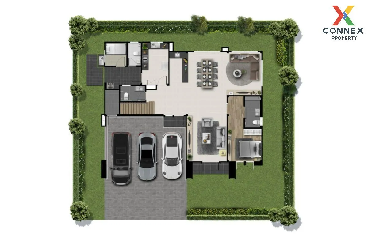 ขายบ้าน  เดอะ ซิตี้ ราชพฤกษ์ - พรานนก บางระมาด เขต ตลิ่งชัน กรุงเ 2