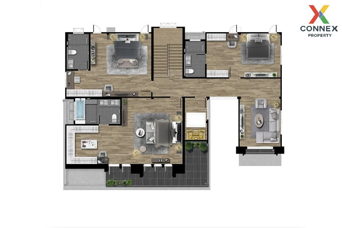 ขายบ้าน  เดอะ ซิตี้ ราชพฤกษ์ - พรานนก บางระมาด เขต ตลิ่งชัน กรุงเ 3