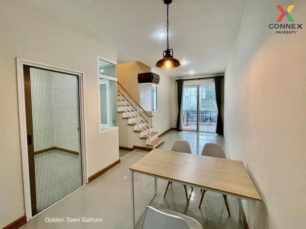 For Rent Townhouse/Townhome  , Golden Town Sathorn , BTS-Wutthaka 3