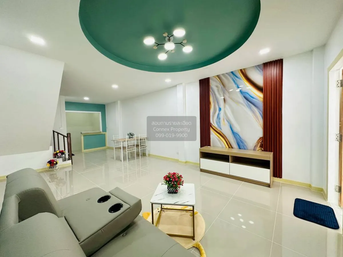 ขายทาวน์เฮ้าส์/ทาวน์โฮม  บ้านปิยวรารมย์ 1 รีโนเวทใหม่ บางบัวทอง บ