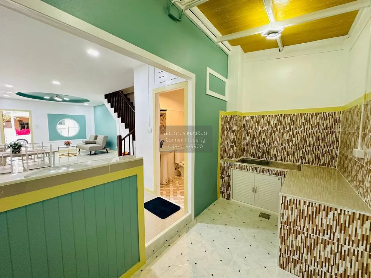 ขายทาวน์เฮ้าส์/ทาวน์โฮม  บ้านปิยวรารมย์ 1 รีโนเวทใหม่ บางบัวทอง บ