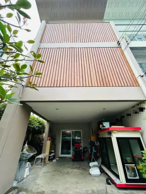 For Sale 3-storey townhouse,At Home 3 Project, Lat Phrao 107 , Khlong Chan , Bang Kapi , Bangkok , CX-138545