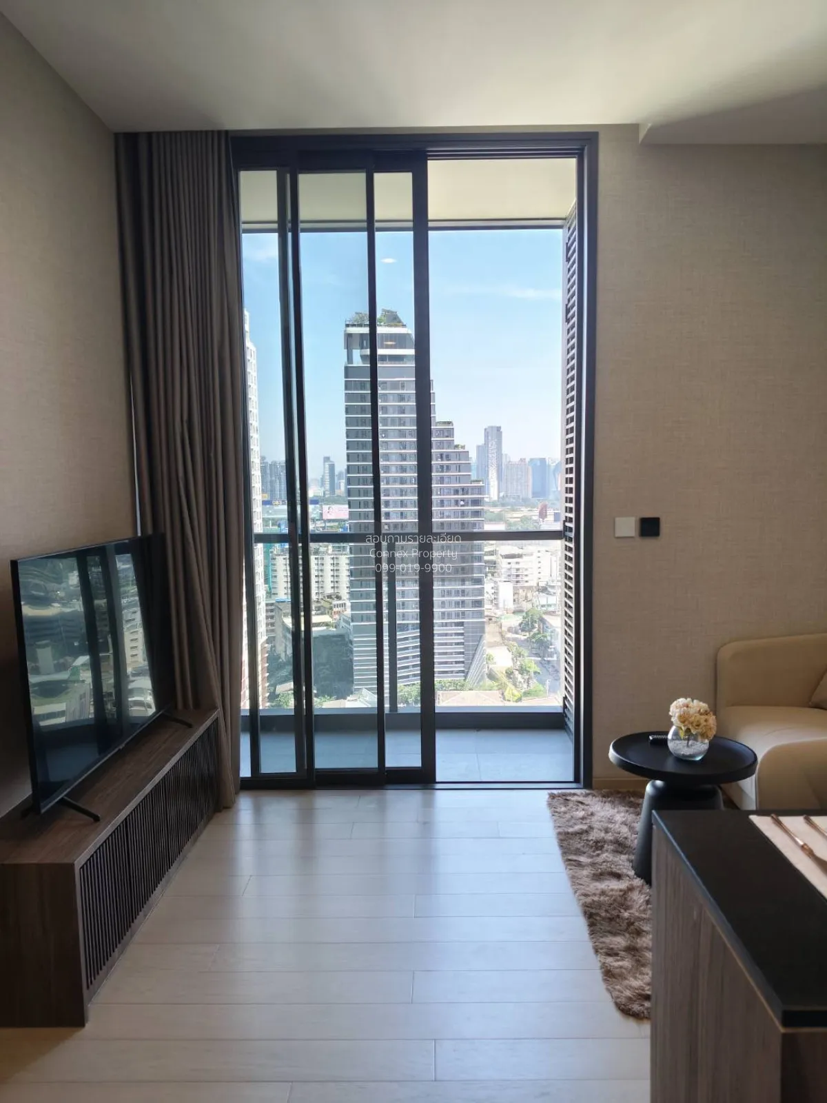เช่าคอนโด  ดิ เอ็กซ์โทร พญาไท - รางน้ำ วิวสวย ชั้นสูง BTS-อนุสาวร 1