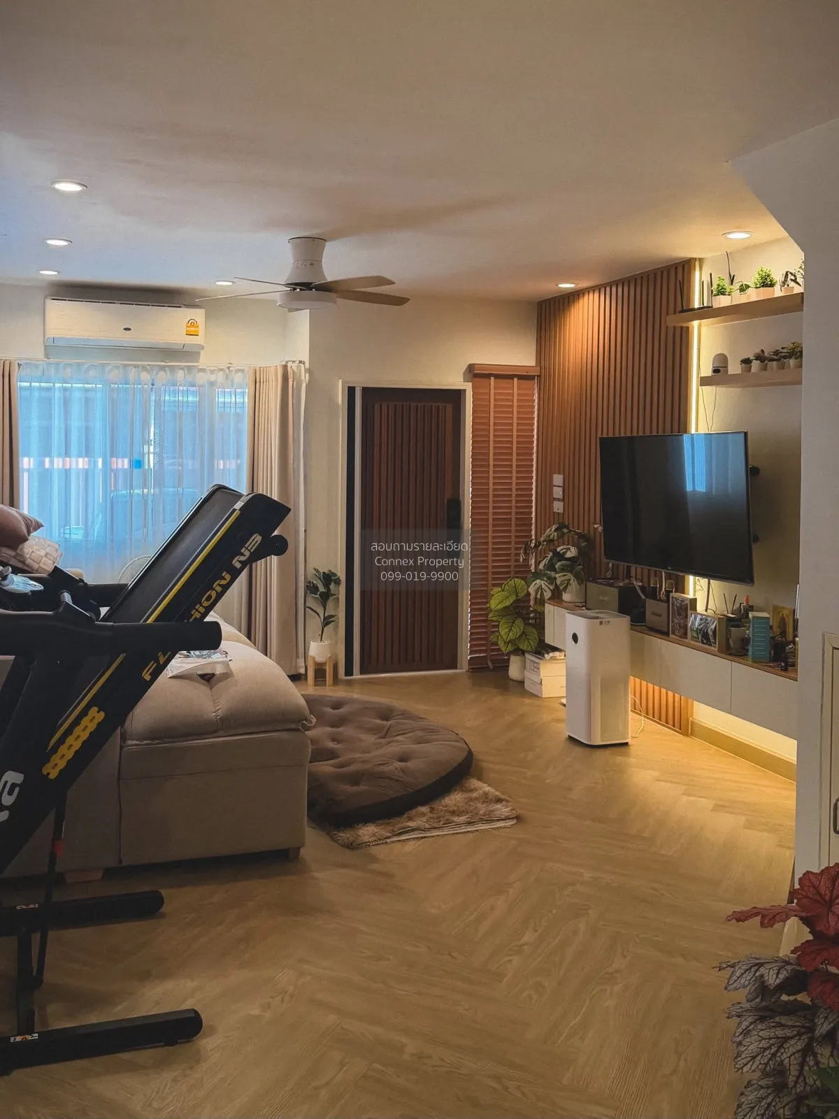 ขายทาวเฮ้าส์ 2 ชั้น หลังมุม มีพื้นที่ทำสวน บ้าน Smart Home  ห้องม