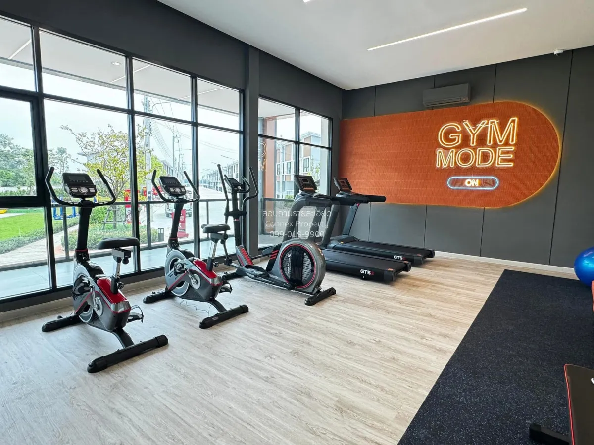 For Sale ทาวน์เฮาส์ 2 ชั้นปทุมธานี-ลาดหลุมแก้ว , wide frontage , 