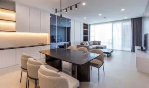 For Rent Condo , Fullerton Sukhumvit , nice view , high floor , corner unit , wide frontage , newly renovated , BTS-Ekkamai , Khlong Tan Nuea , Watthana , Bangkok , CX-139233