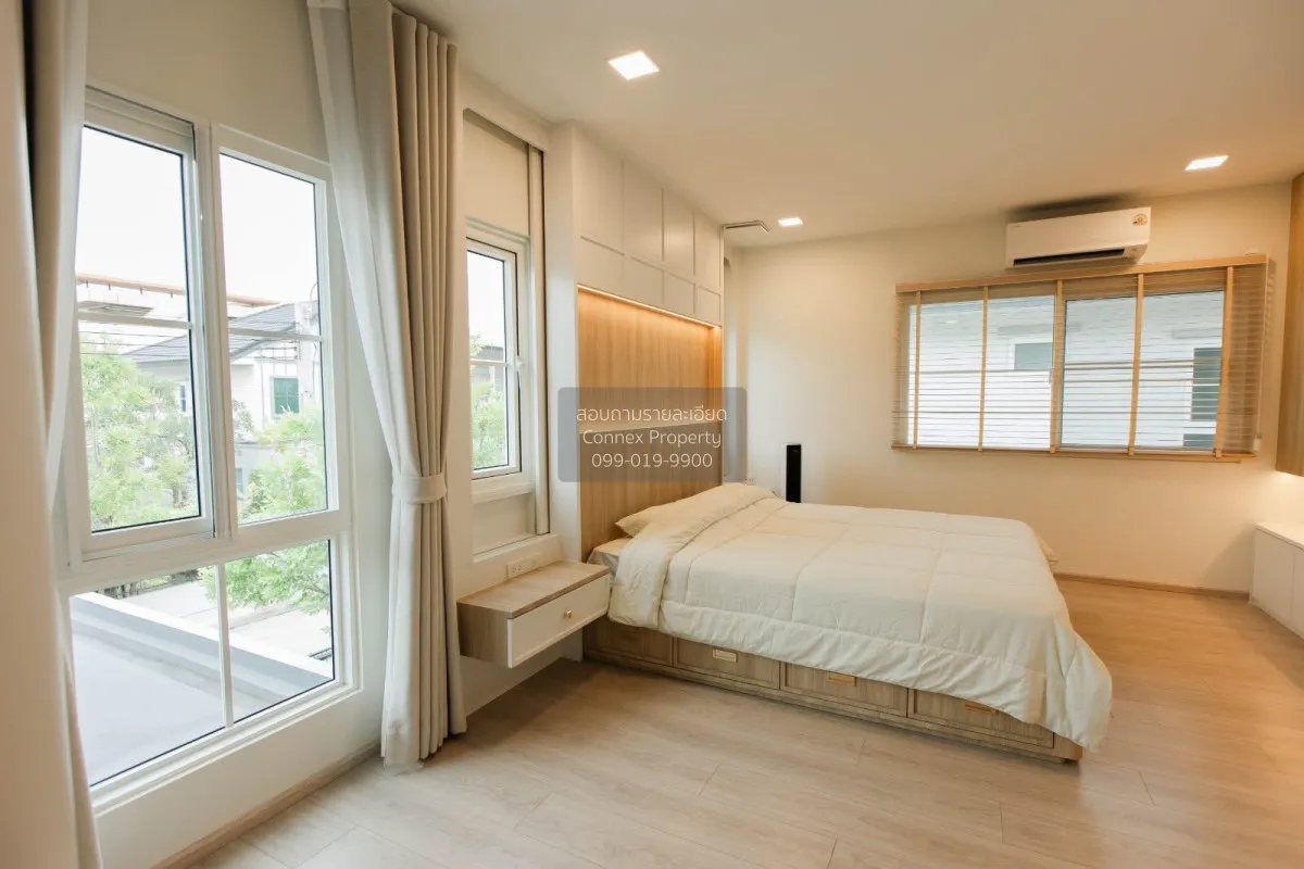 เช่าบ้าน  วิลลาจจิโอ 3 ศรีนครินทร์ - บางนา วิวสวย หน้ากว้าง บางแก