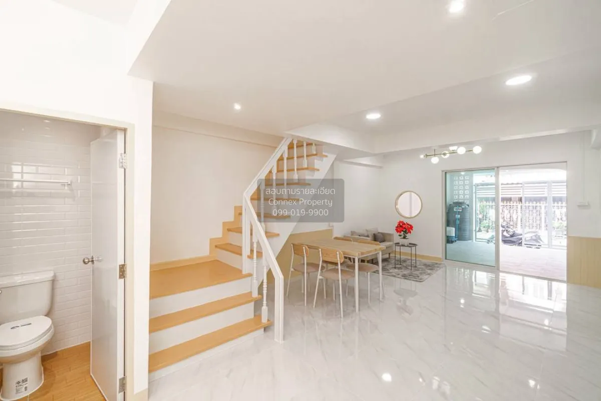 ขายบ้านทาวน์เฮ้าส์ ซอยนนทบุรี 46 รีโนเวทใหม่ ท่าทราย เมืองนนทบุรี