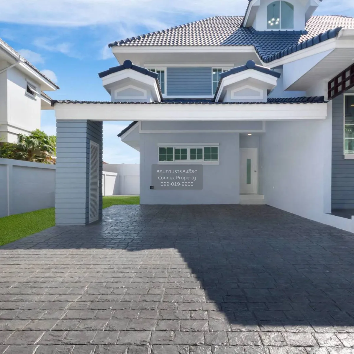 For Sale House , British Park Taveewatana , wide frontage , newly 3