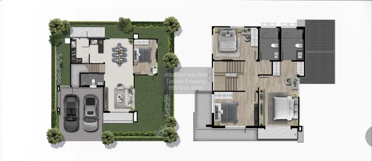 ขายบ้าน  เซนโทร วิภาวดี - รังสิต บางพูน เมืองปทุมธานี ปทุมธานี CX 2