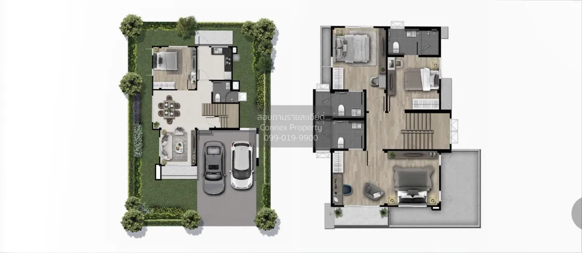 ขายบ้าน  เซนโทร วิภาวดี - รังสิต บางพูน เมืองปทุมธานี ปทุมธานี CX 2