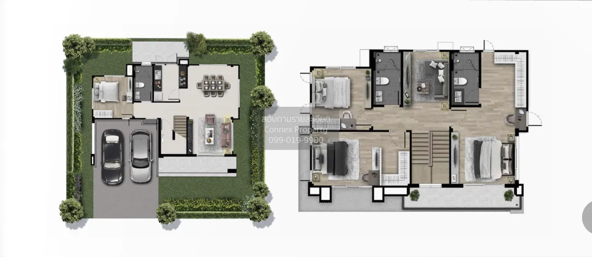 ขายบ้าน  เซนโทร วิภาวดี - รังสิต บางพูน เมืองปทุมธานี ปทุมธานี CX 2