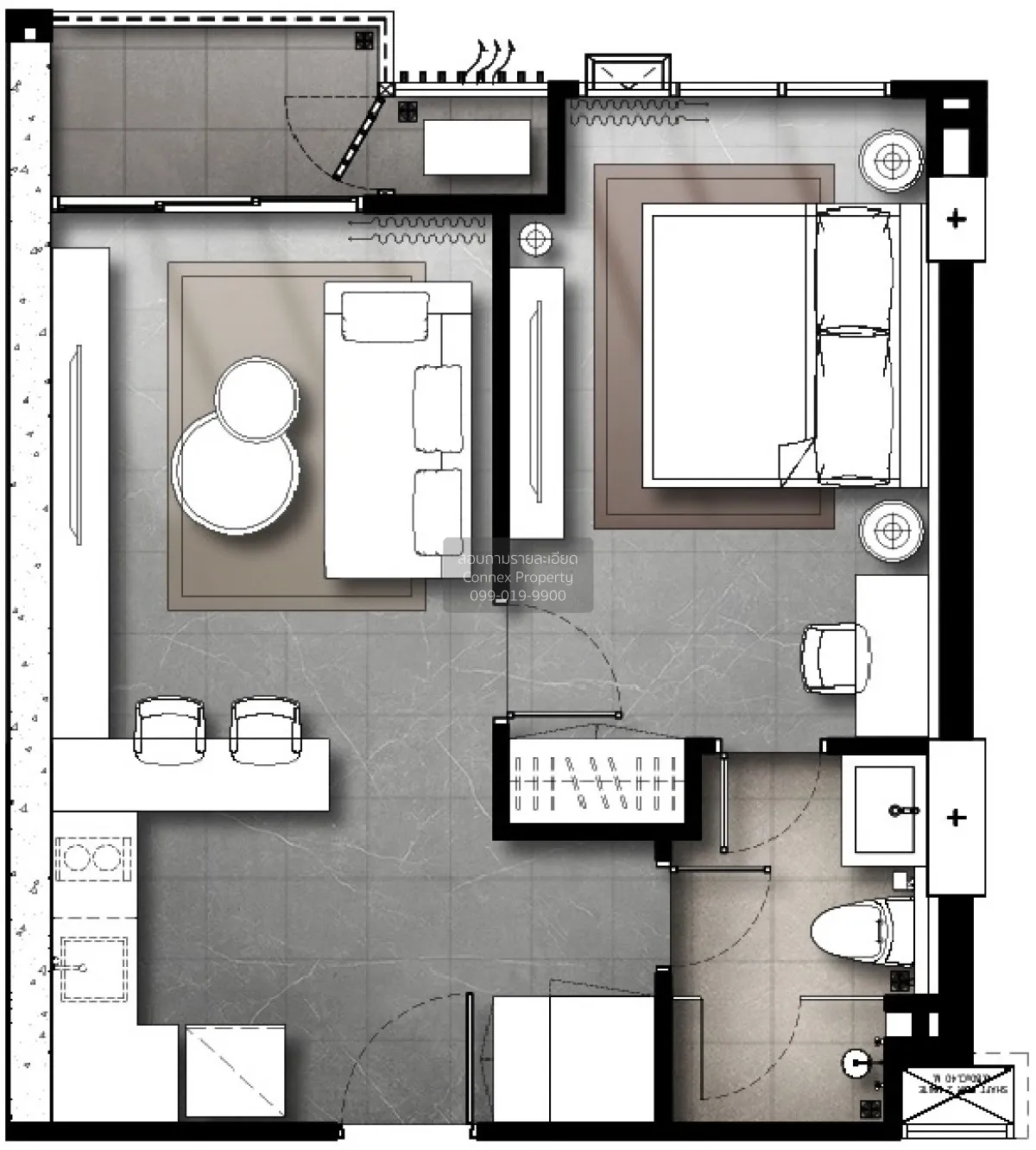 For Sale Condo , The Panora Estuaria  , Na Chom Thian , Sattahip 