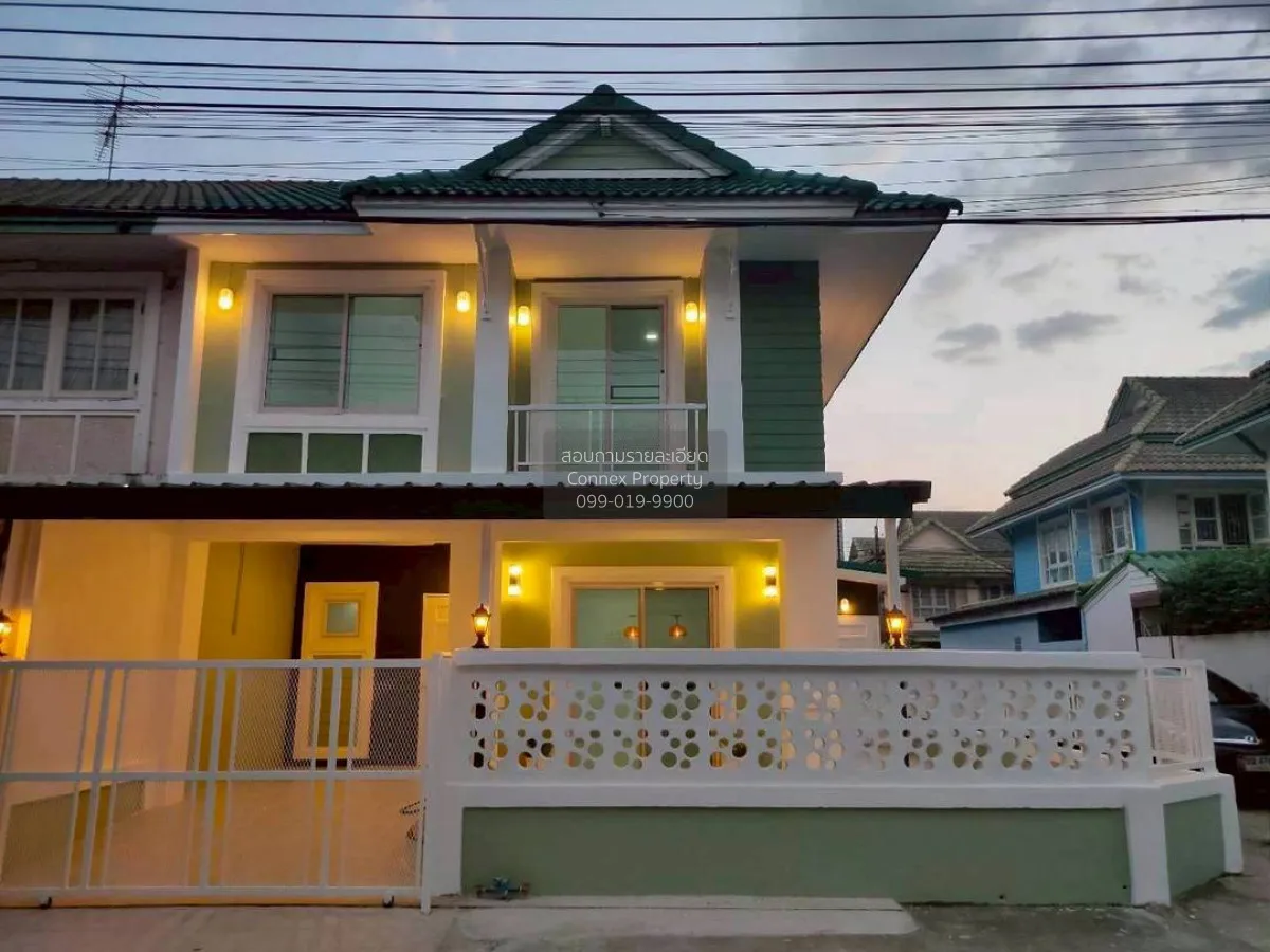 ขายทาวน์เฮ้าส์/ทาวน์โฮม  พฤกษา 18 บางใหญ่ (ซอยเเก้วอินทร์) ห้องมุ 2