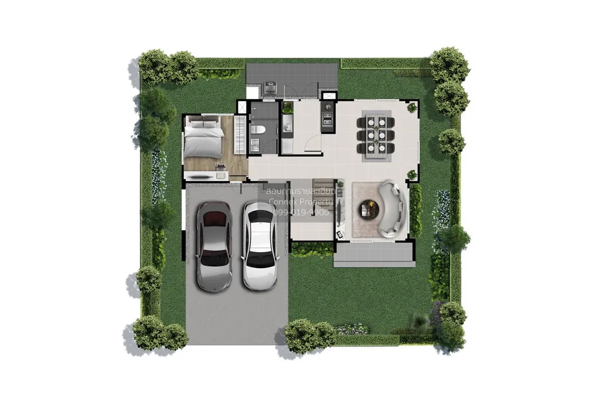ขายบ้าน  เซนโทร ราชพฤกษ์-345 ลำโพ บางบัวทอง กรุงเทพ CX-140603 2