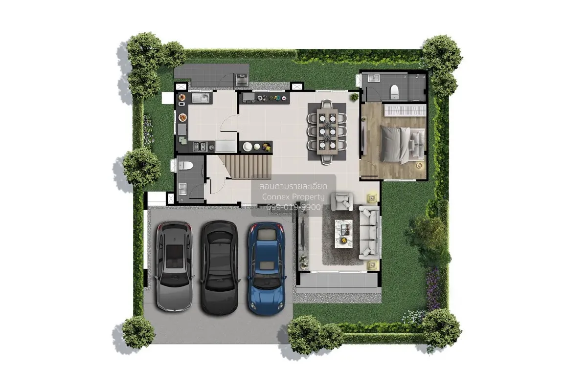 ขายบ้าน  เซนโทร ราชพฤกษ์-345 ลำโพ บางบัวทอง กรุงเทพ CX-140605 2